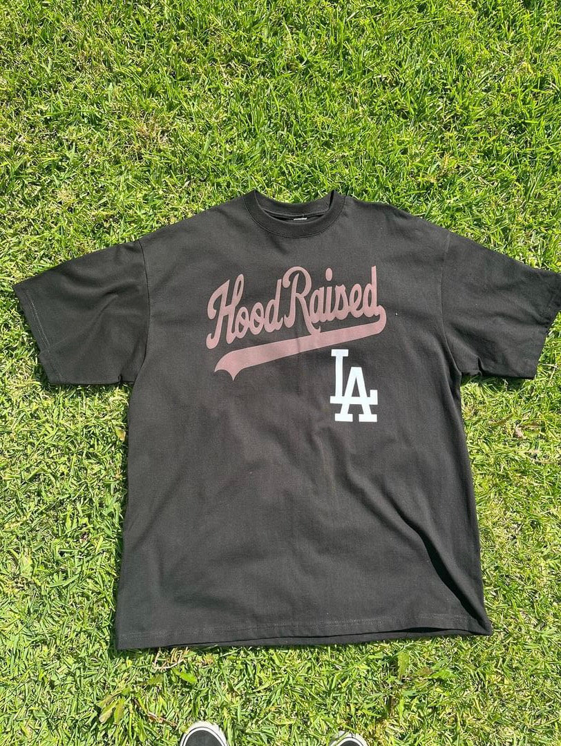 Chocolate brown dodger HR T shirt black